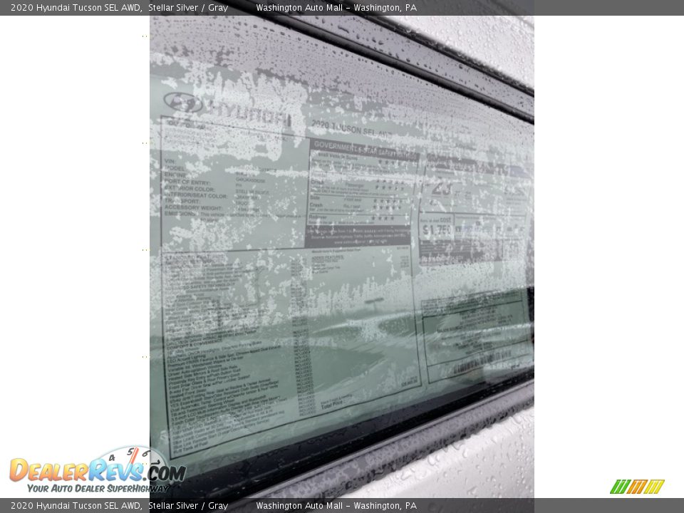 2020 Hyundai Tucson SEL AWD Stellar Silver / Gray Photo #15