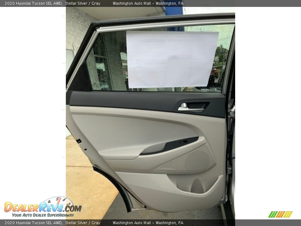 2020 Hyundai Tucson SEL AWD Stellar Silver / Gray Photo #16