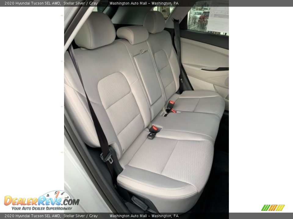 2020 Hyundai Tucson SEL AWD Stellar Silver / Gray Photo #24