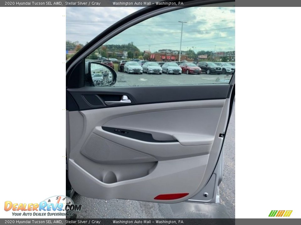 2020 Hyundai Tucson SEL AWD Stellar Silver / Gray Photo #26