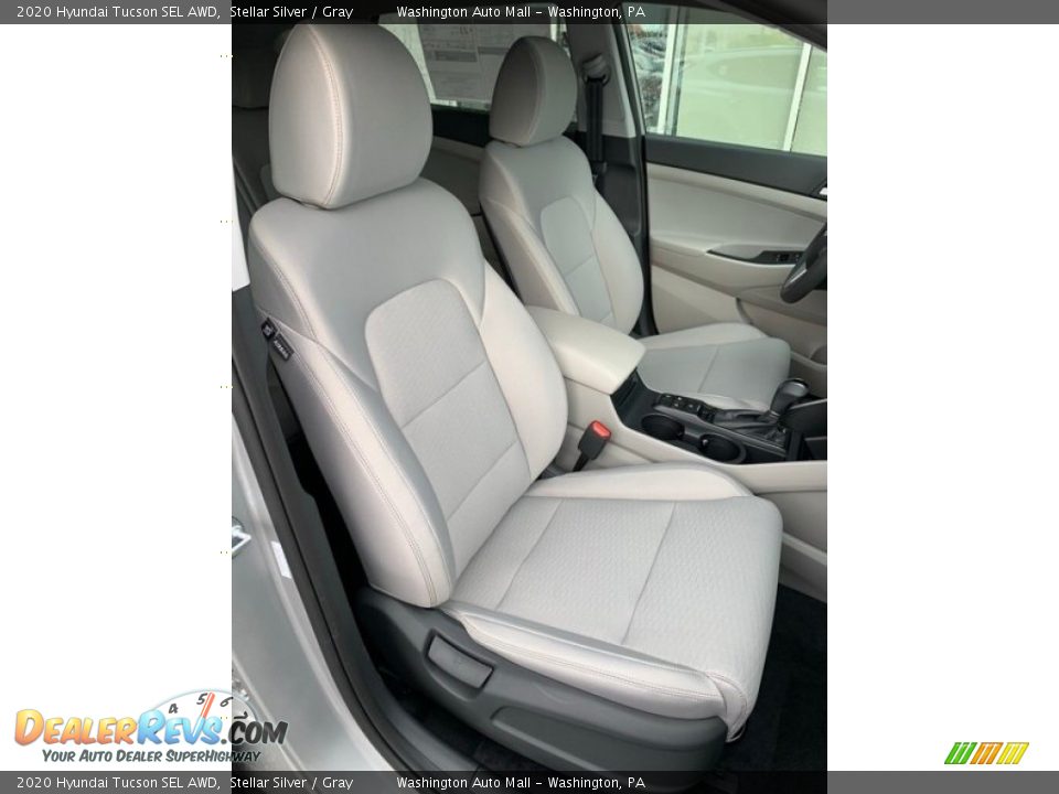 2020 Hyundai Tucson SEL AWD Stellar Silver / Gray Photo #27