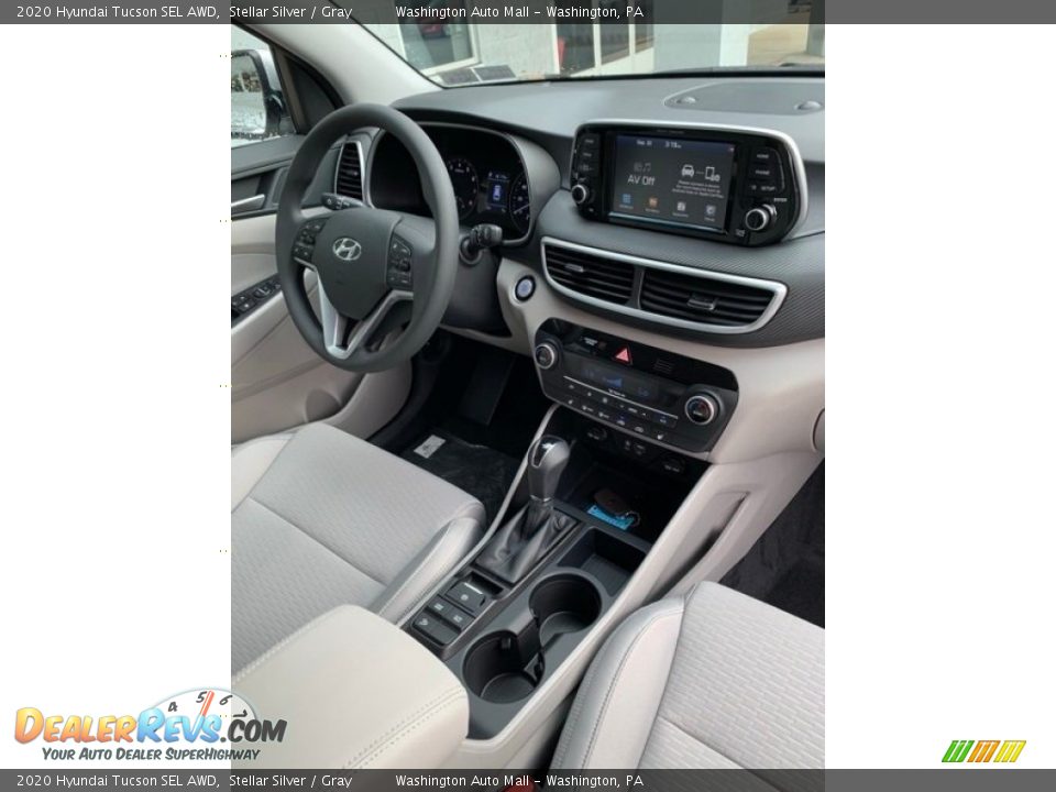 2020 Hyundai Tucson SEL AWD Stellar Silver / Gray Photo #28