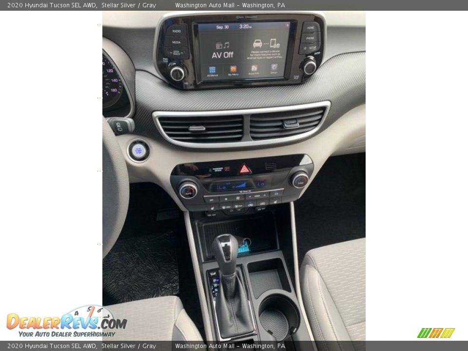 2020 Hyundai Tucson SEL AWD Stellar Silver / Gray Photo #31
