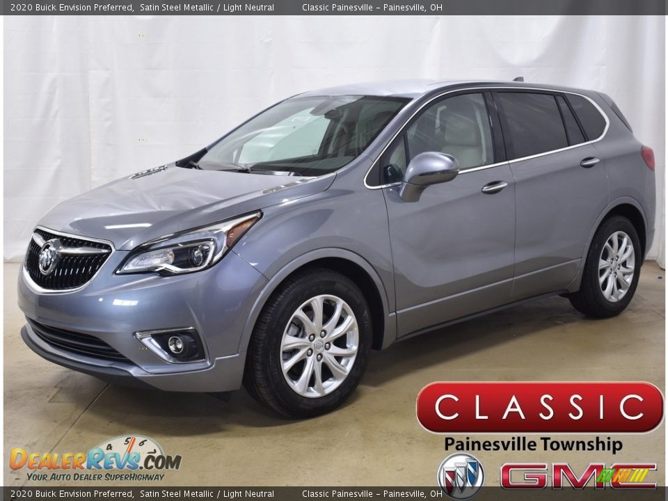 2020 Buick Envision Preferred Satin Steel Metallic / Light Neutral Photo #1