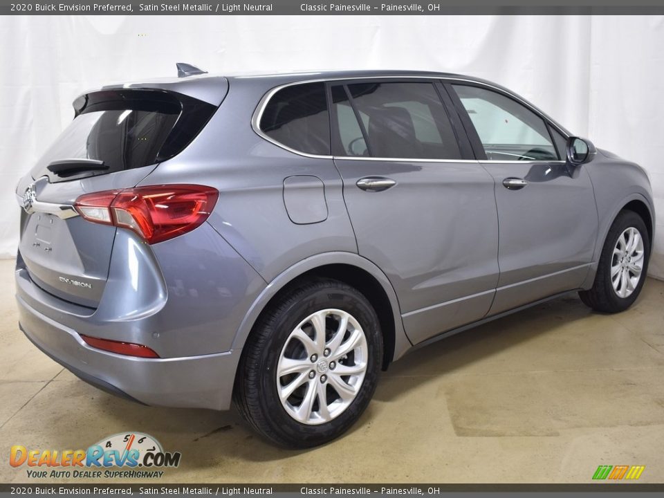 2020 Buick Envision Preferred Satin Steel Metallic / Light Neutral Photo #2