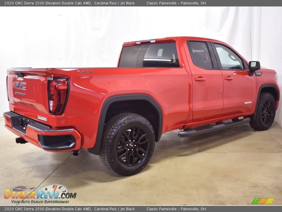 2020 GMC Sierra 1500 Elevation Double Cab 4WD Cardinal Red / Jet Black Photo #2