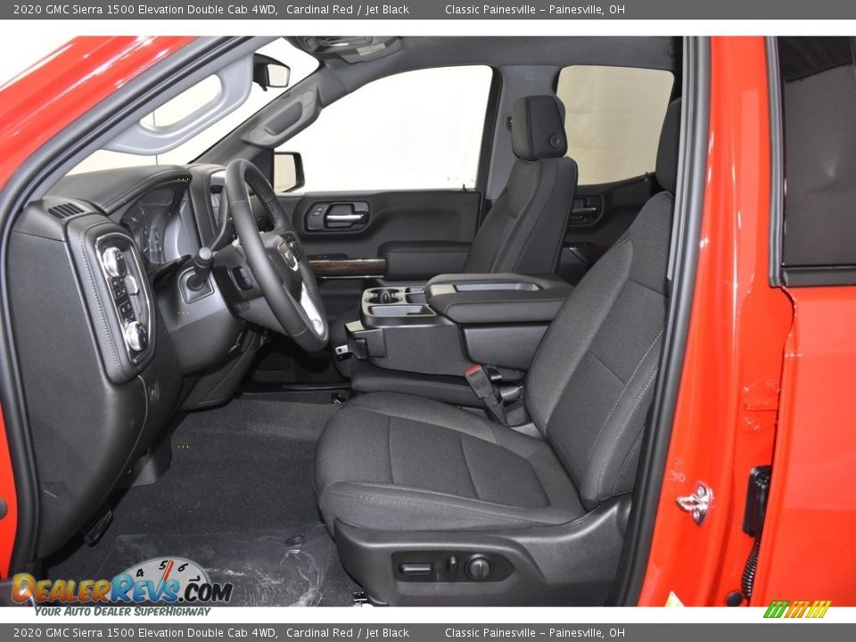 2020 GMC Sierra 1500 Elevation Double Cab 4WD Cardinal Red / Jet Black Photo #6