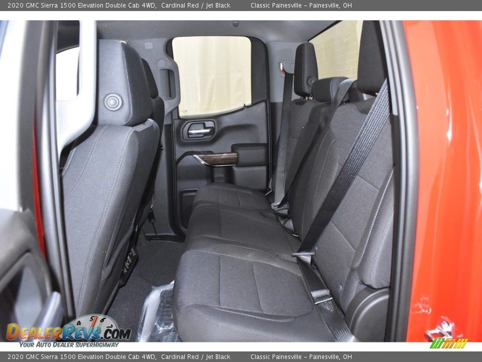 2020 GMC Sierra 1500 Elevation Double Cab 4WD Cardinal Red / Jet Black Photo #7