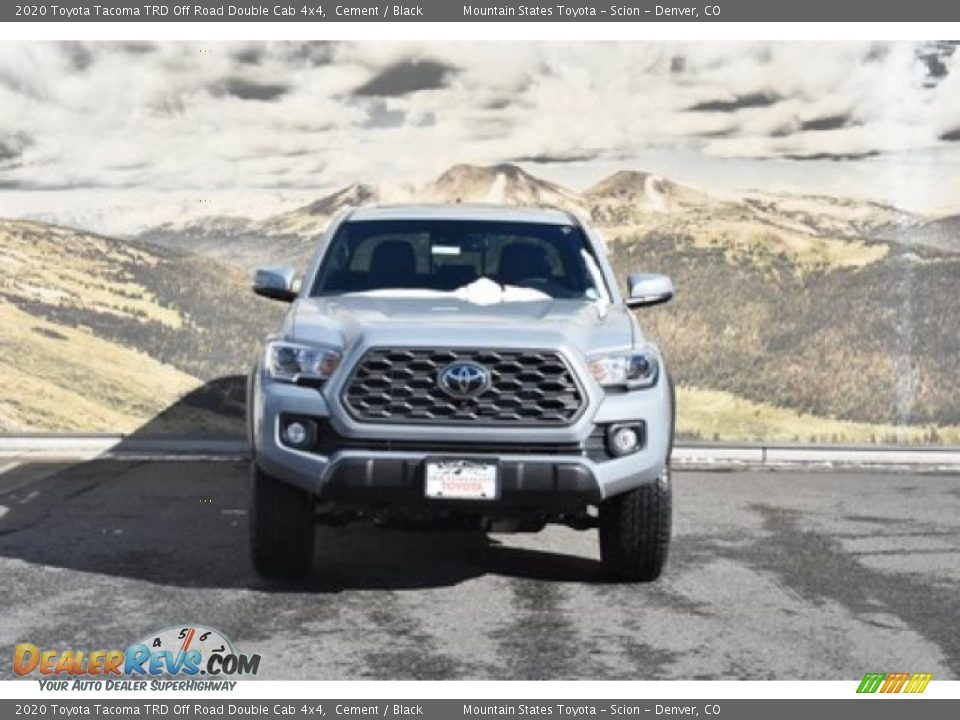 2020 Toyota Tacoma TRD Off Road Double Cab 4x4 Cement / Black Photo #2
