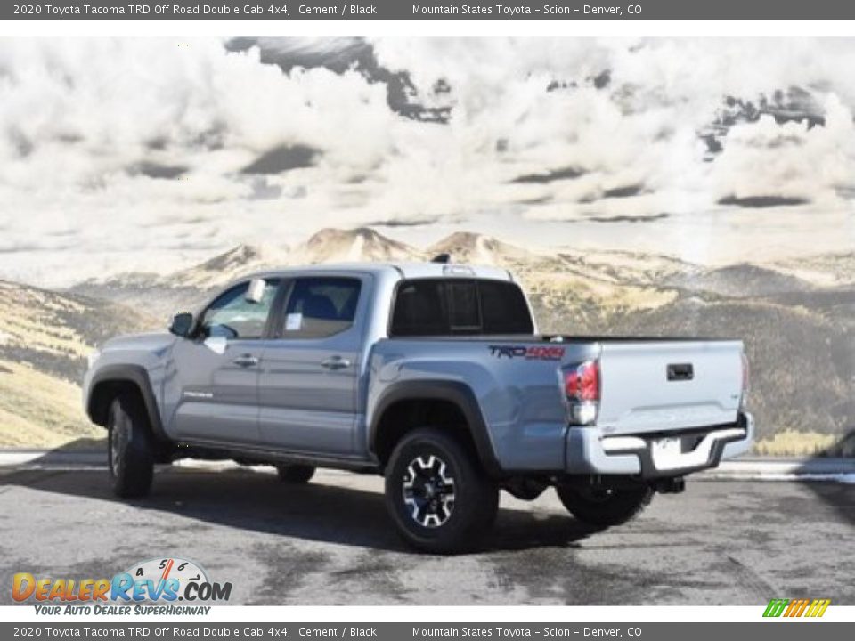 2020 Toyota Tacoma TRD Off Road Double Cab 4x4 Cement / Black Photo #3