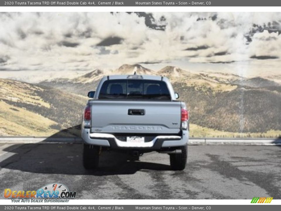 2020 Toyota Tacoma TRD Off Road Double Cab 4x4 Cement / Black Photo #4