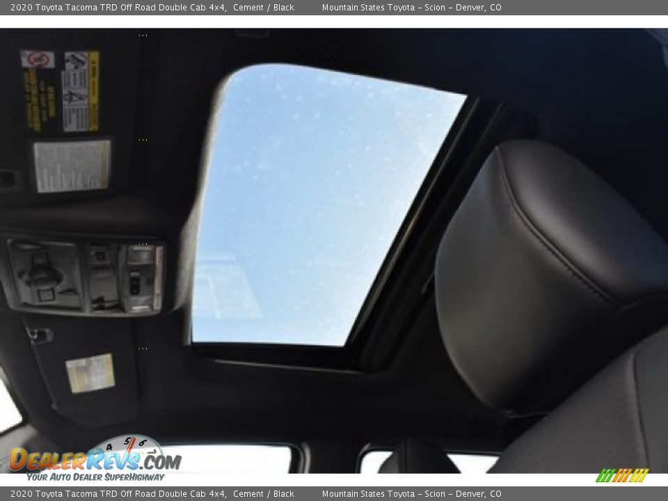 2020 Toyota Tacoma TRD Off Road Double Cab 4x4 Cement / Black Photo #8