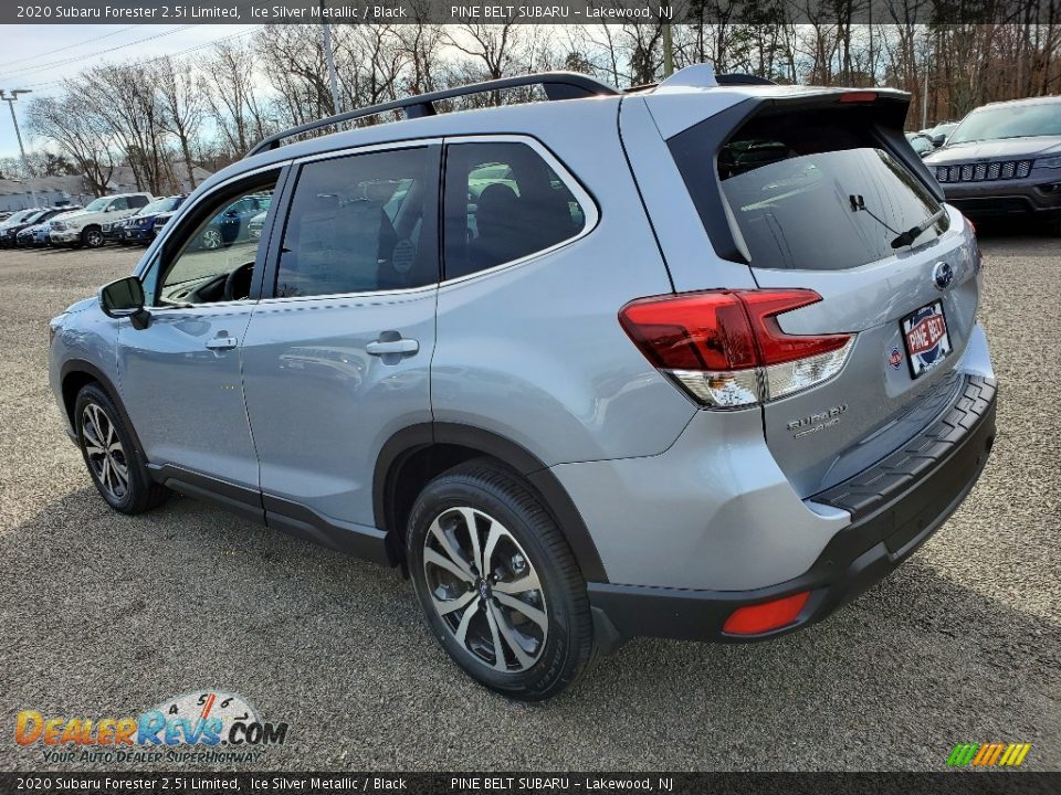 2020 Subaru Forester 2.5i Limited Ice Silver Metallic / Black Photo #4