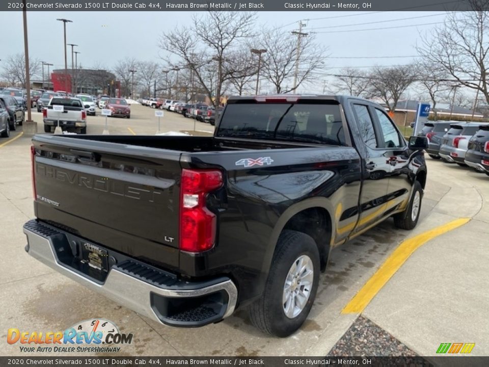 2020 Chevrolet Silverado 1500 LT Double Cab 4x4 Havana Brown Metallic / Jet Black Photo #2