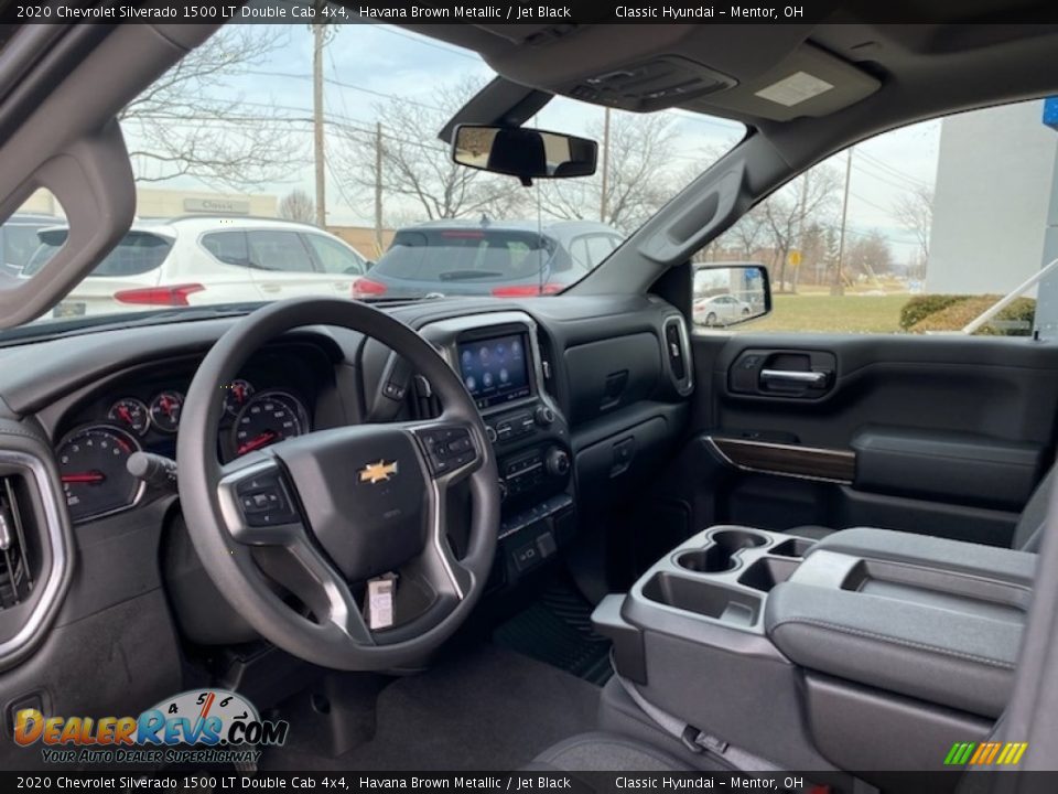 2020 Chevrolet Silverado 1500 LT Double Cab 4x4 Havana Brown Metallic / Jet Black Photo #3