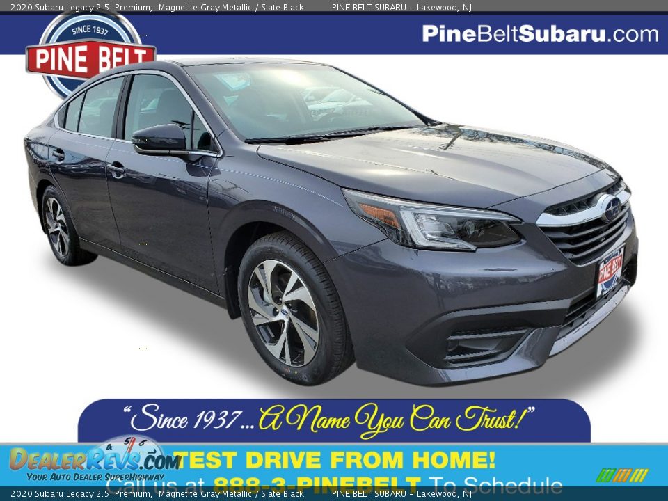 2020 Subaru Legacy 2.5i Premium Magnetite Gray Metallic / Slate Black Photo #1