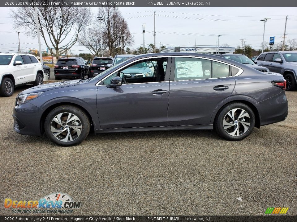 2020 Subaru Legacy 2.5i Premium Magnetite Gray Metallic / Slate Black Photo #3