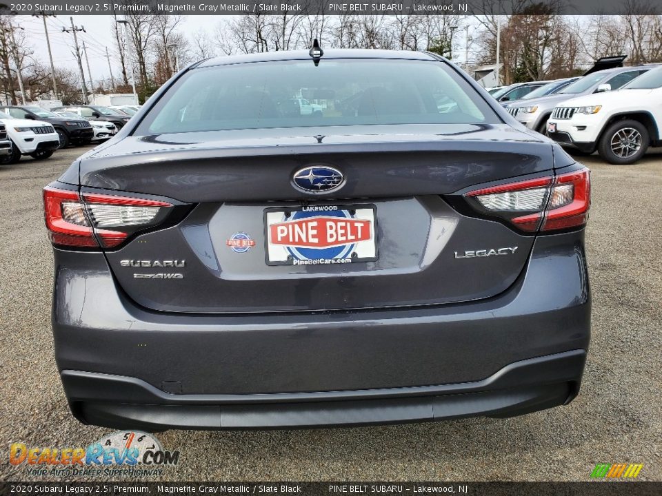 2020 Subaru Legacy 2.5i Premium Magnetite Gray Metallic / Slate Black Photo #5