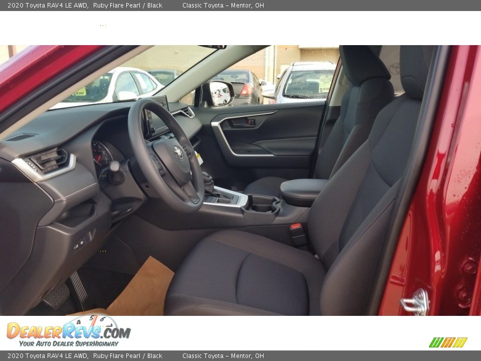 2020 Toyota RAV4 LE AWD Ruby Flare Pearl / Black Photo #2