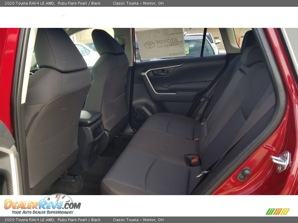 2020 Toyota RAV4 LE AWD Ruby Flare Pearl / Black Photo #3