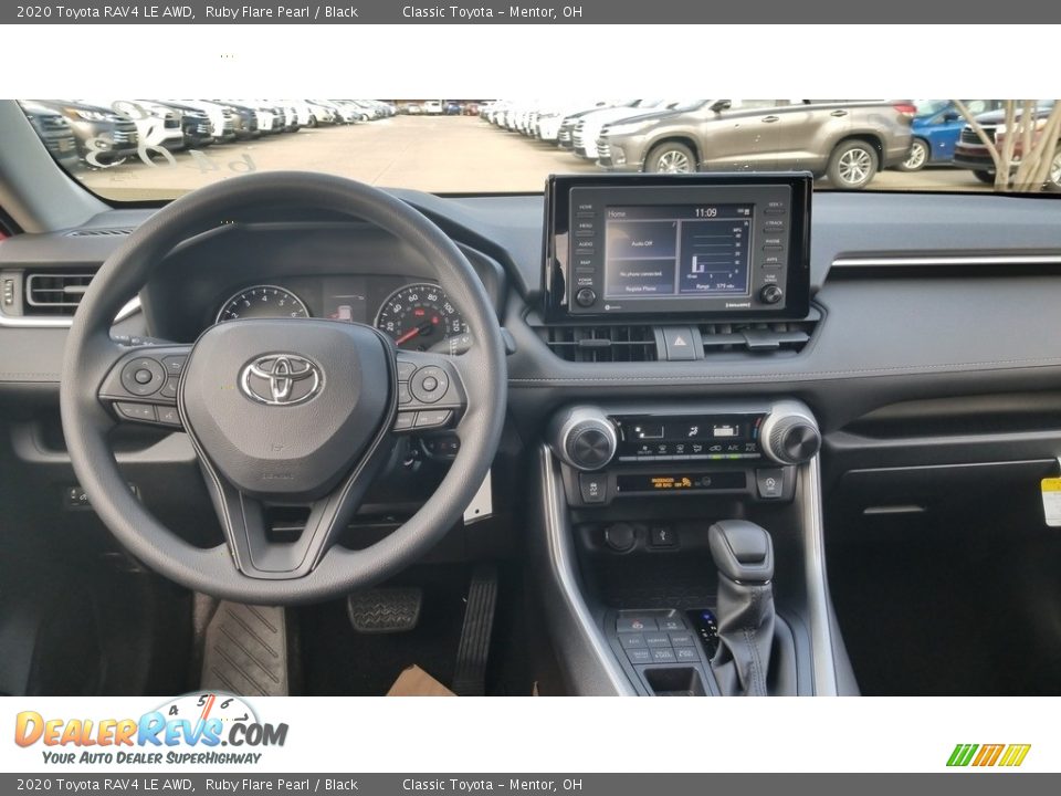 2020 Toyota RAV4 LE AWD Ruby Flare Pearl / Black Photo #4
