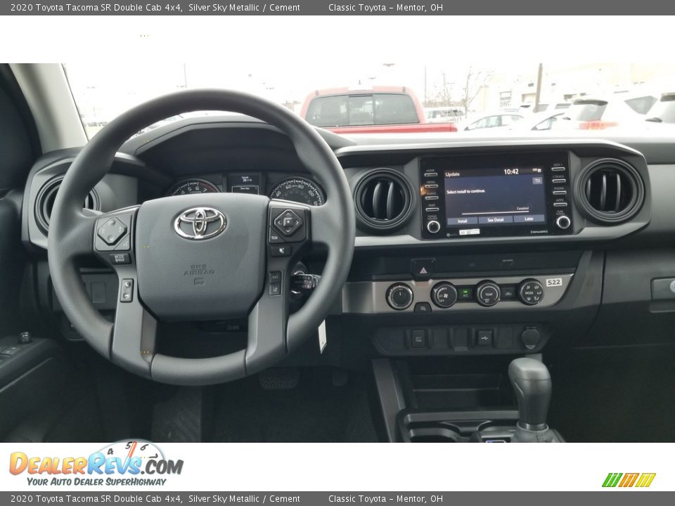 Dashboard of 2020 Toyota Tacoma SR Double Cab 4x4 Photo #3