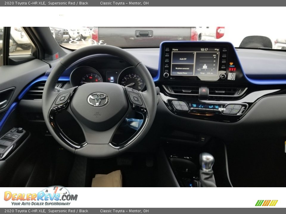 2020 Toyota C-HR XLE Supersonic Red / Black Photo #4