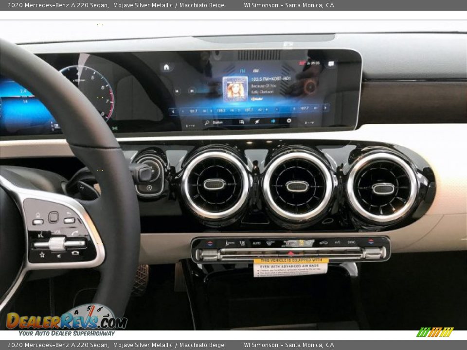 2020 Mercedes-Benz A 220 Sedan Mojave Silver Metallic / Macchiato Beige Photo #6