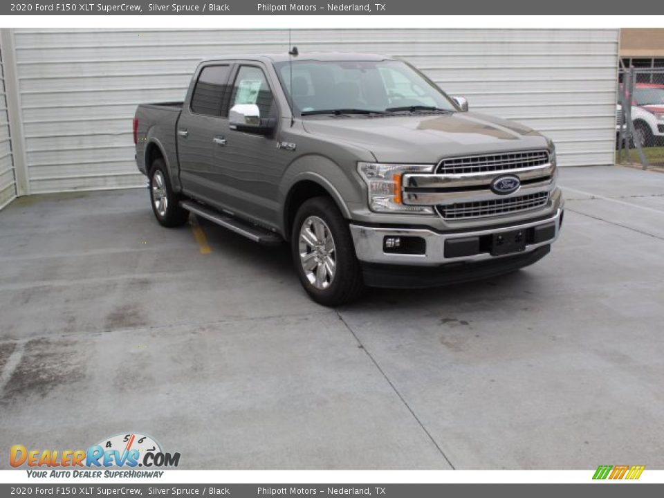 2020 Ford F150 XLT SuperCrew Silver Spruce / Black Photo #2