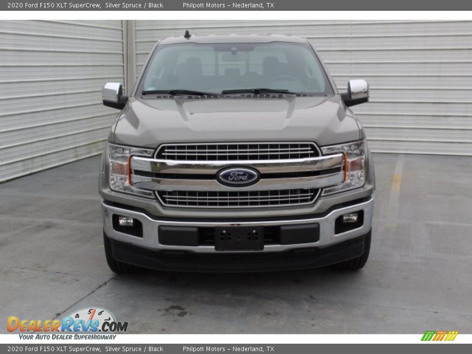 2020 Ford F150 XLT SuperCrew Silver Spruce / Black Photo #3