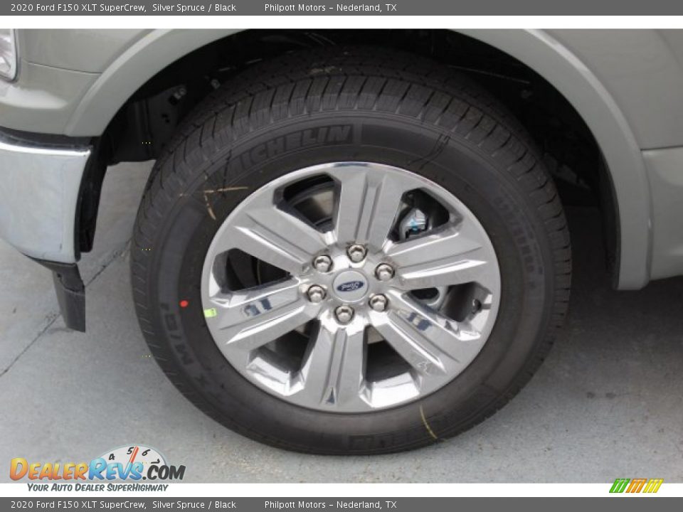 2020 Ford F150 XLT SuperCrew Silver Spruce / Black Photo #6