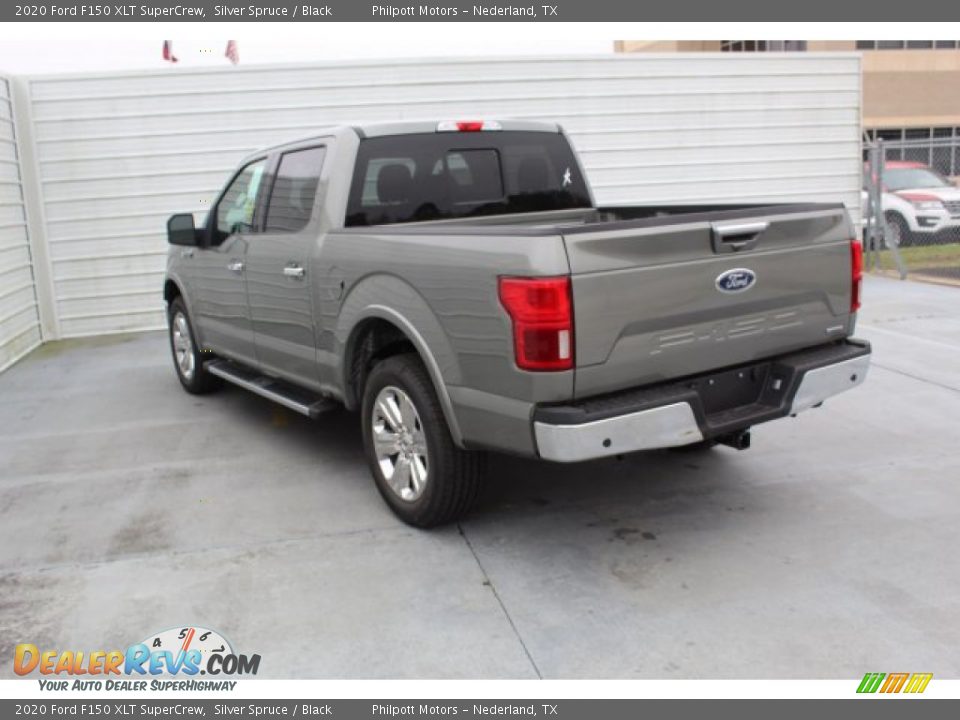 2020 Ford F150 XLT SuperCrew Silver Spruce / Black Photo #7