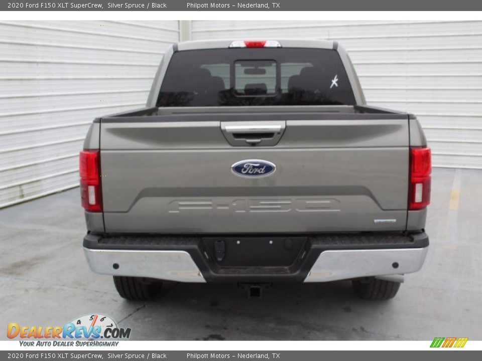 2020 Ford F150 XLT SuperCrew Silver Spruce / Black Photo #8