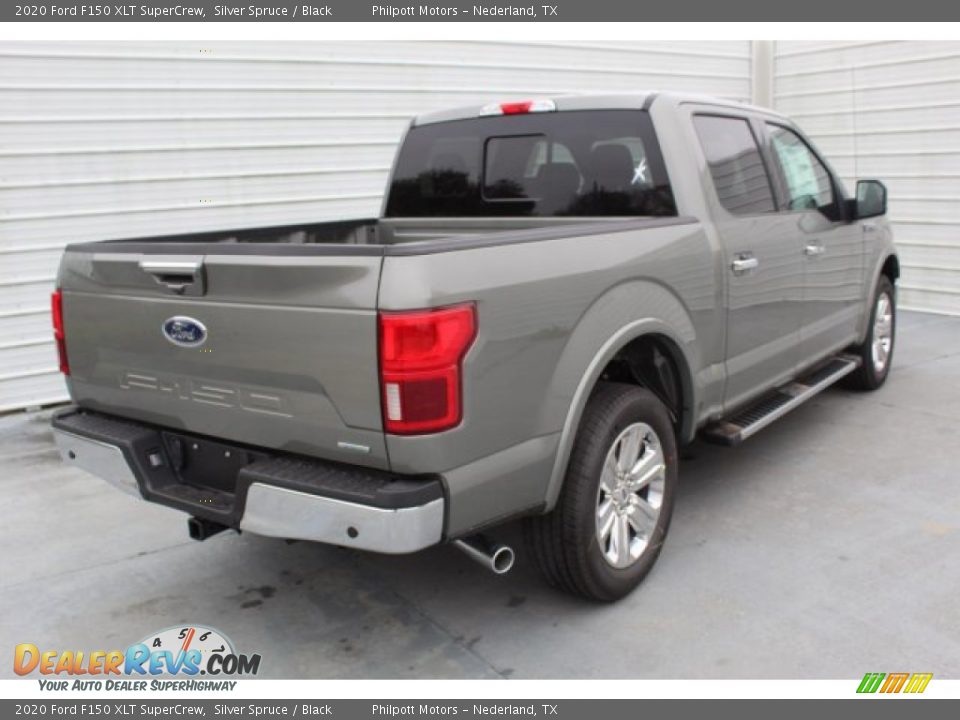 2020 Ford F150 XLT SuperCrew Silver Spruce / Black Photo #9