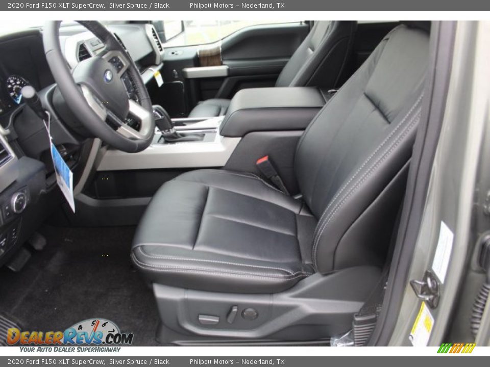 2020 Ford F150 XLT SuperCrew Silver Spruce / Black Photo #11