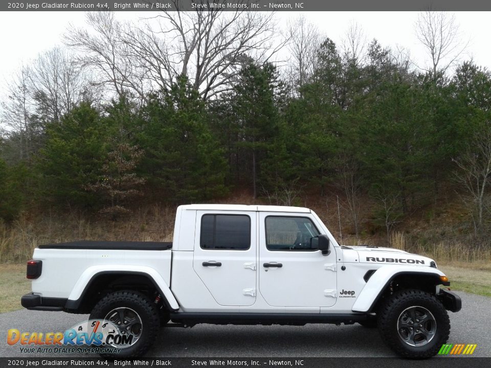 Bright White 2020 Jeep Gladiator Rubicon 4x4 Photo #9