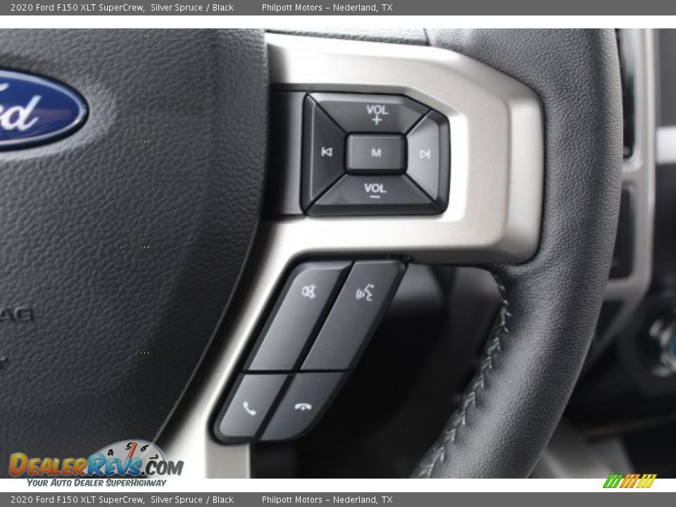 2020 Ford F150 XLT SuperCrew Silver Spruce / Black Photo #13