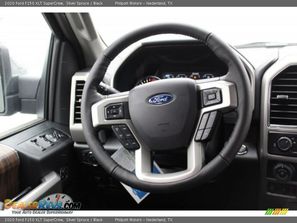 2020 Ford F150 XLT SuperCrew Silver Spruce / Black Photo #23