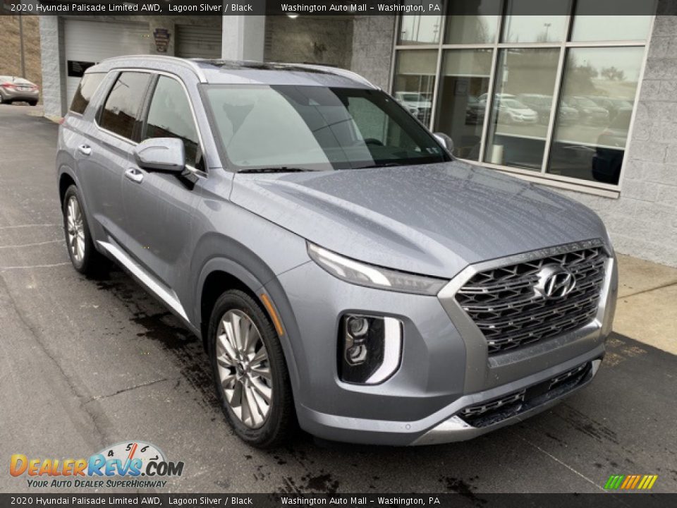 2020 Hyundai Palisade Limited AWD Lagoon Silver / Black Photo #1