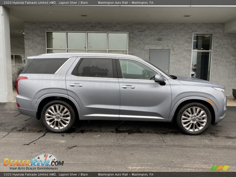 2020 Hyundai Palisade Limited AWD Lagoon Silver / Black Photo #2