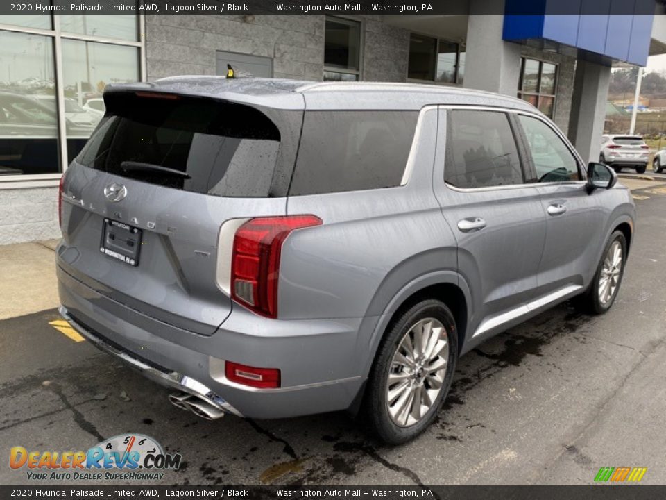 2020 Hyundai Palisade Limited AWD Lagoon Silver / Black Photo #3