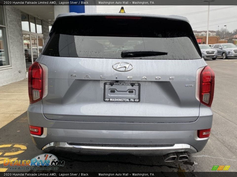2020 Hyundai Palisade Limited AWD Lagoon Silver / Black Photo #4