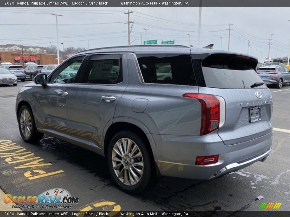 2020 Hyundai Palisade Limited AWD Lagoon Silver / Black Photo #5