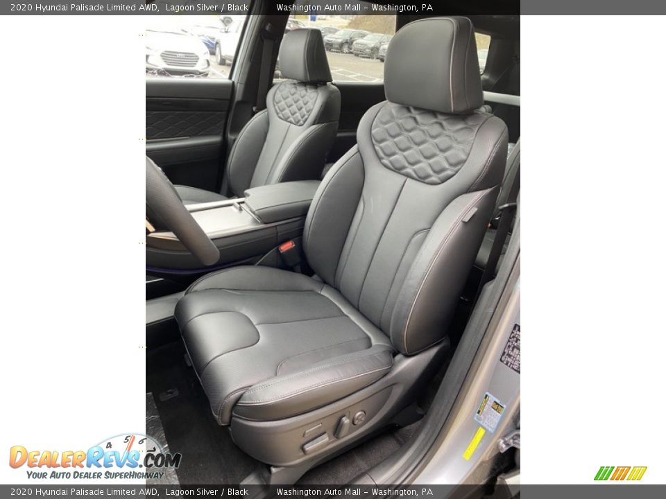 2020 Hyundai Palisade Limited AWD Lagoon Silver / Black Photo #10