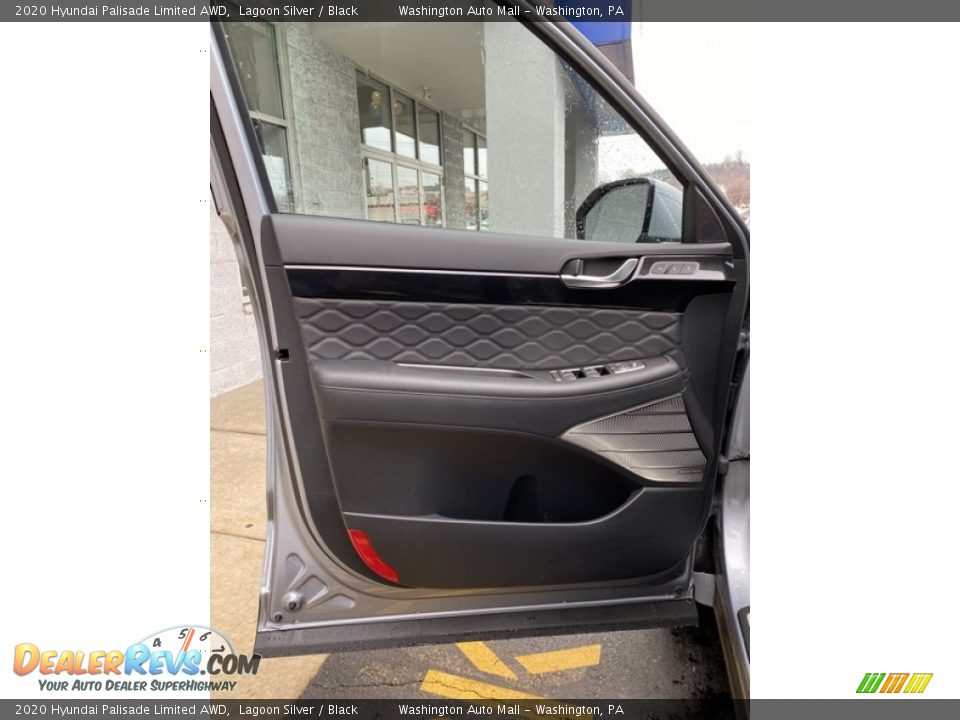 2020 Hyundai Palisade Limited AWD Lagoon Silver / Black Photo #11