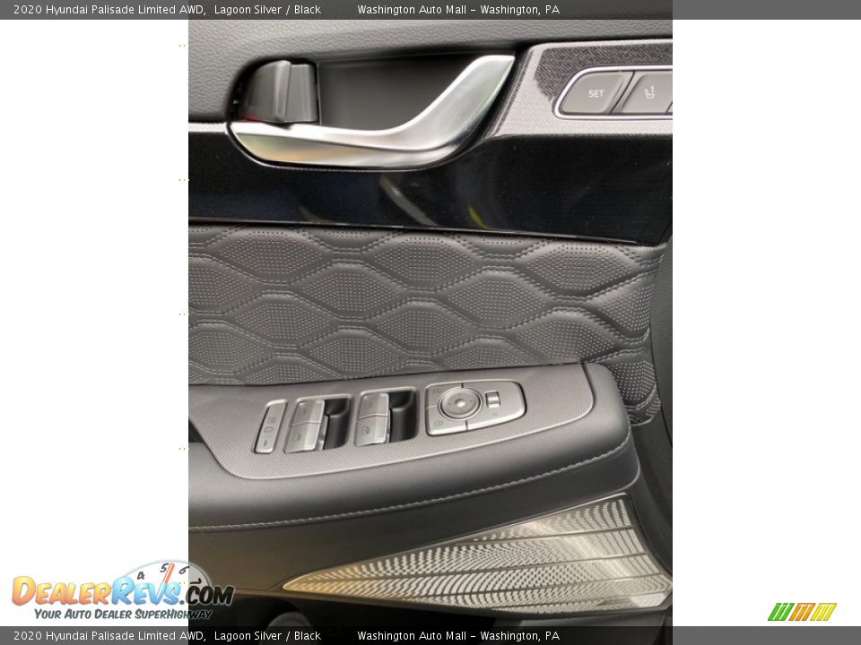 2020 Hyundai Palisade Limited AWD Lagoon Silver / Black Photo #12