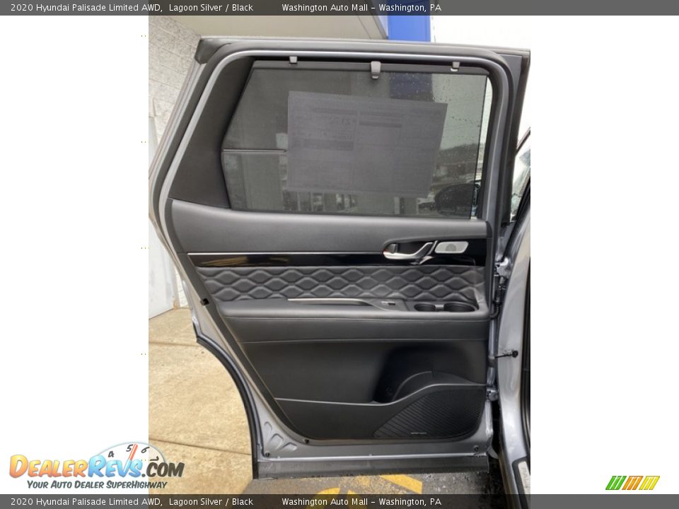 2020 Hyundai Palisade Limited AWD Lagoon Silver / Black Photo #16