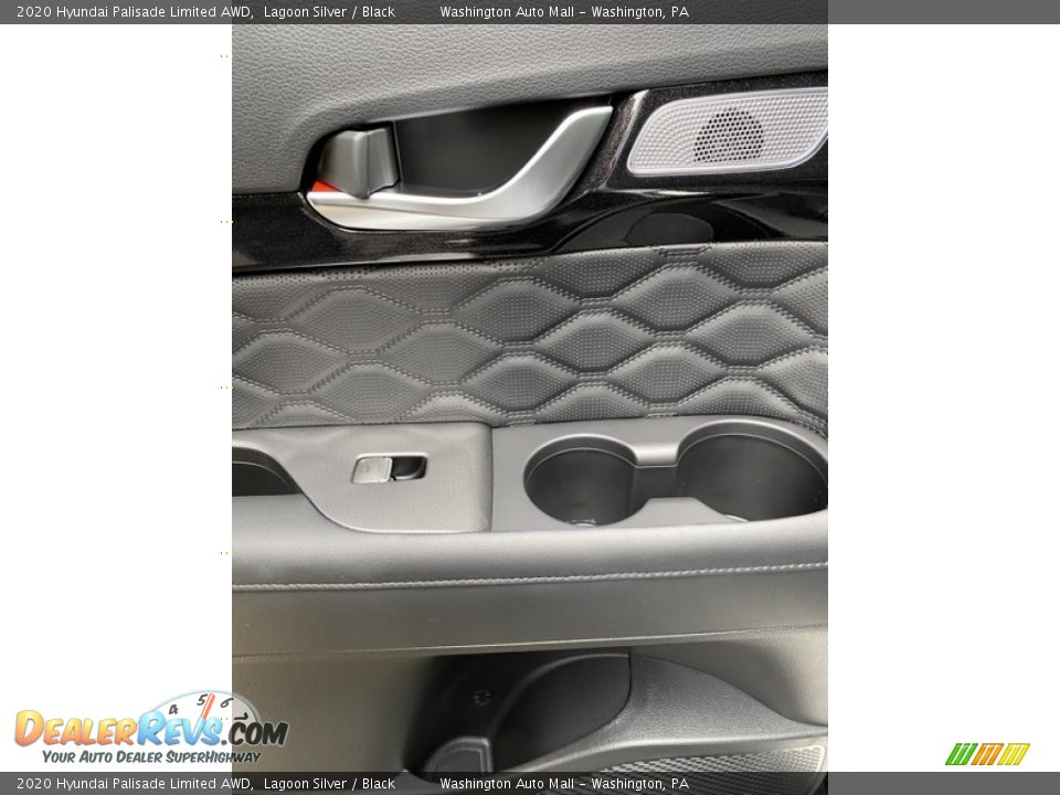 2020 Hyundai Palisade Limited AWD Lagoon Silver / Black Photo #17