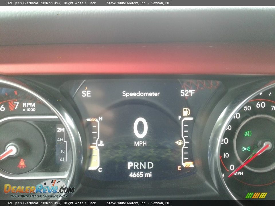 2020 Jeep Gladiator Rubicon 4x4 Gauges Photo #36