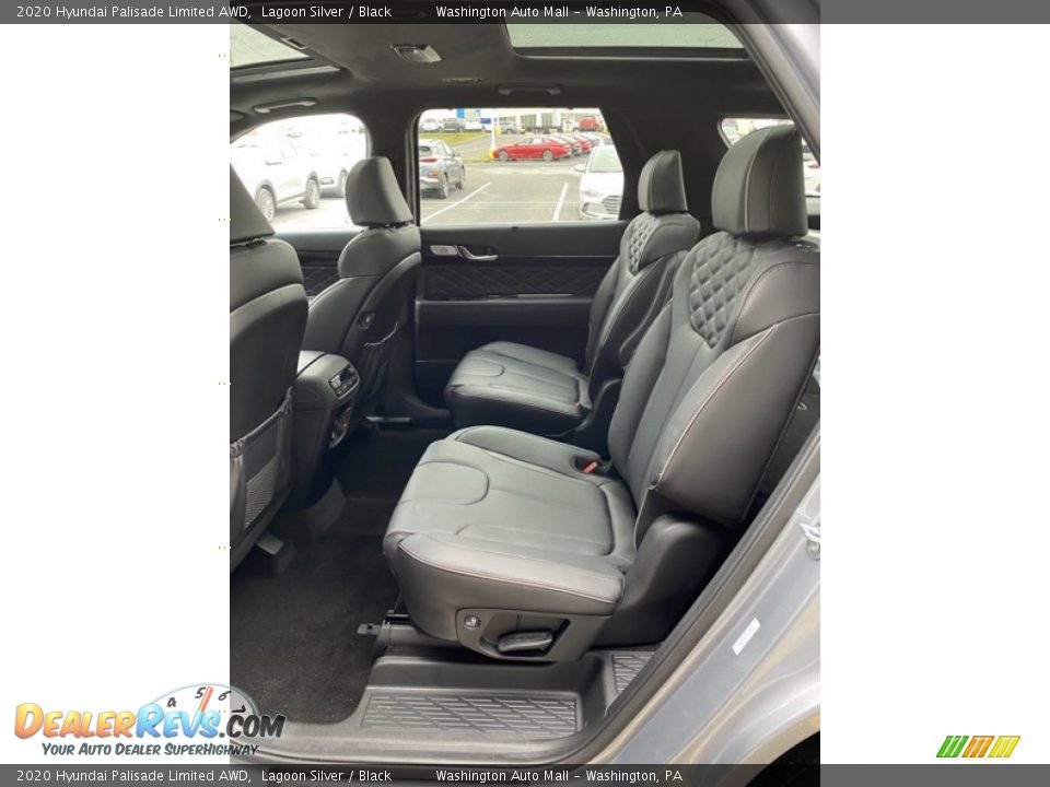 2020 Hyundai Palisade Limited AWD Lagoon Silver / Black Photo #19